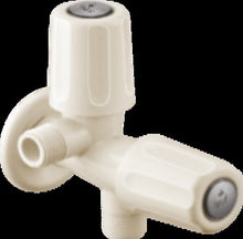 Load image into Gallery viewer, Sparsh Pearl STANDARD 2way angle valve w/ flange 15mm TS-109
