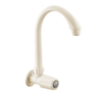 Load image into Gallery viewer, Sparsh Pearl STANDARD swan neck sink tap (W/M) w/ flange 15mm TS-116
