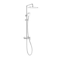 Load image into Gallery viewer, JOMOO Shower System w/ Mixer Spout Chrome X36046-484/1B-1
