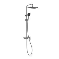 Load image into Gallery viewer, JOMOO Shower System w/ Mixer Spout Gun Metal X36046-484/HBS-1
