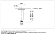 Load image into Gallery viewer, Kohler Taut Ceiling Mounted Shower Arm K15398T-B-BL
