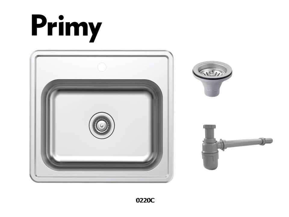 Primy Single Bowl Sink 0001C