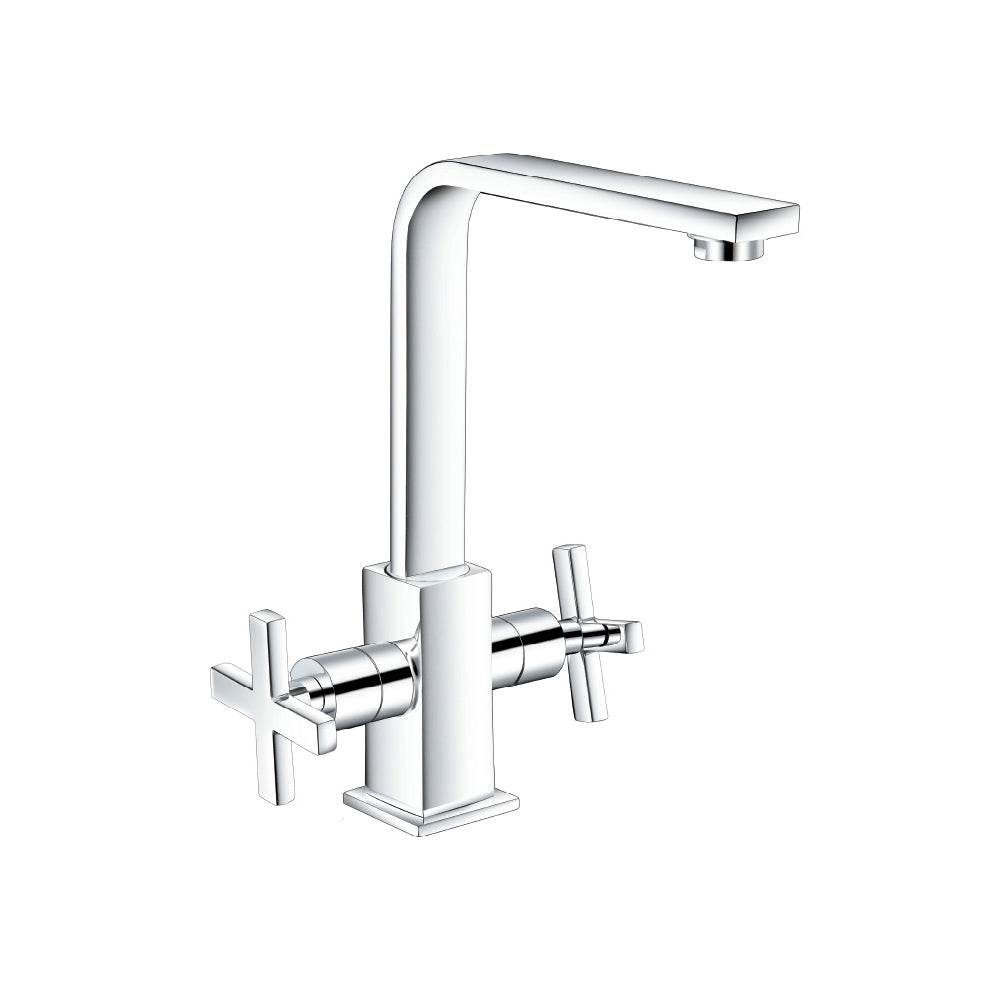 Linea CT Tail Basin Mixer Cross w/ Pop Up 4208ACR.