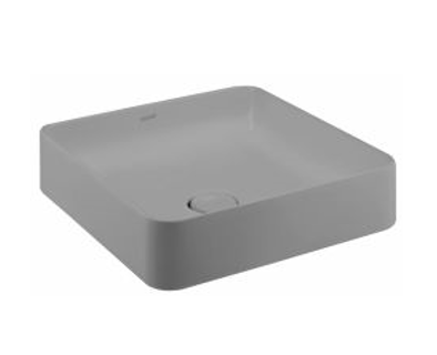 Cotto Sensation Square Basin Grey C00341MSL