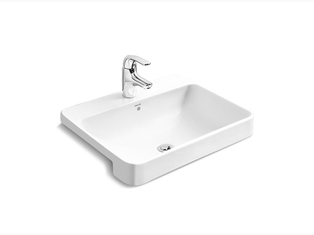 Kohler Lavatory Forefront Semi-Recessed K11479T-VC1-0