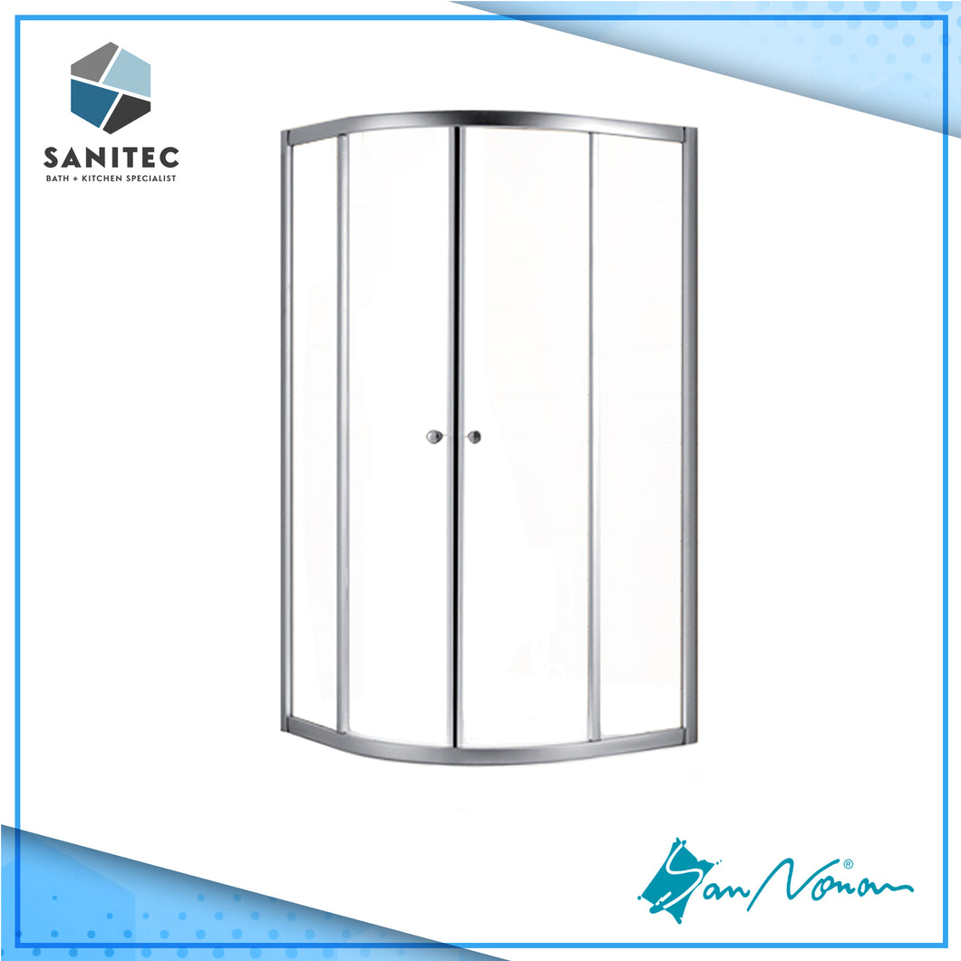 Sannora - Shower Enclosure Clear Glass ( NO TRAY ) L6149E